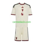 Camisolas de futebol Manchester United Criança Equipamento 3ª 2026/27 Manga Curta